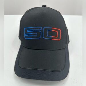 BMW M Motorsport Hat 50 Years Celebration Black Puma Cap Strapback